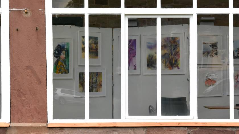 12. Jahresausstellung der Deutschen Aquarell gesellschaft in Bad Kissingen